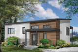 Contemporary House Plan - Calypso 65249 - Front Exterior