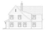 Traditional House Plan - Charles 65251 - Left Exterior