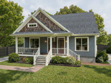 Craftsman House Plan - 65334 - Front Exterior