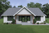 Craftsman House Plan - 65344 - Rear Exterior
