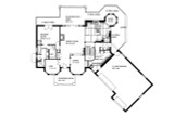 Modern House Plan - 65463 - 1st Floor Plan
