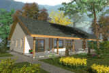 Ranch House Plan - 65506 - Front Exterior