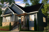 Country House Plan - Kimiko 65603 - Front Exterior