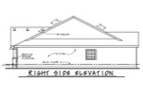 Cottage House Plan - 65692 - Right Exterior