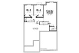 Cottage House Plan - 65692 - Basement Floor Plan