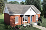 Cottage House Plan - 65800 - Left Exterior