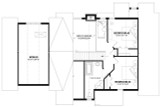 Lodge Style House Plan - Wynstone 2 65814 - 2nd Floor Plan