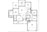 Craftsman House Plan - Riverside 65939 - 1st Floor Plan
