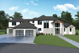 Lodge Style House Plan - 65990 - Front Exterior