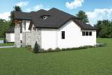Lodge Style House Plan - 65990 - Right Exterior