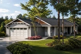 Cottage House Plan - Lindley 66053 - Front Exterior
