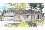 Cottage House Plan - Lindley 66053 - Front Exterior