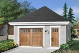 Craftsman House Plan - The Bentley 66161 - Front Exterior