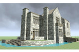 European House Plan - Duncan 66192 - Left Exterior