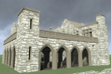 European House Plan - Duncan 66192 - Rear Exterior
