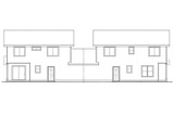 Country House Plan - Waycross 66222 - Rear Exterior