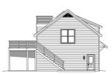 Craftsman House Plan - 66293 - Left Exterior
