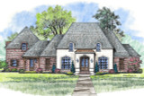 European House Plan - Willow Grove 66388 - Front Exterior
