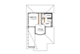 Contemporary House Plan - 66395 - 2nd Floor Plan