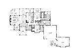 Traditional House Plan - Castle Hill 66429 - 1st Floor Plan