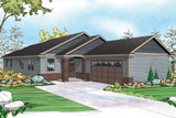 Ranch House Plan - Alton 66447 - Front Exterior