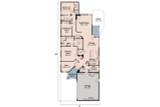 Ranch House Plan - Alton 66447 - 1st Floor Plan