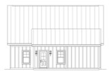 Farmhouse House Plan - 66575 - Left Exterior