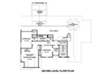 Secondary Image - European House Plan - 66645 - 2nd Floor Plan
