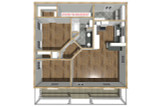 Classic House Plan - 66658 - Basement Floor Plan