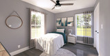 Classic House Plan - 66658 - Bedroom