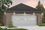 European House Plan - Utopia 66667 - Front Exterior