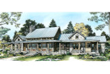 Ranch House Plan - Havenwood 66793 - Rear Exterior