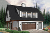 Country House Plan - The Saddlery 66894 - Front Exterior