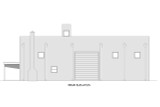 Spanish House Plan - Miller Canyon 66927 - Rear Exterior