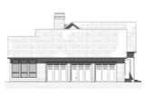 Traditional House Plan - Vickery 66984 - Left Exterior