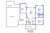 Secondary Image - Traditional House Plan - Vickery 66984 - 2nd Floor Plan