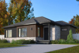 Modern House Plan - Debray 67023 - Front Exterior