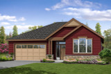 Country House Plan - Manzanita 67176 - Front Exterior