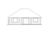 Country House Plan - Manzanita 67176 - Rear Exterior