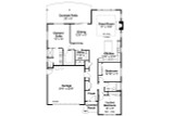 Country House Plan - Manzanita 67176 - 1st Floor Plan