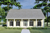 Country House Plan - 67225 - Front Exterior