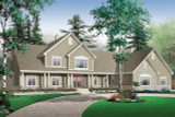 Ranch House Plan - Robertsdale 67277 - Front Exterior
