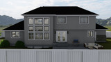 Traditional House Plan - Bell 67360 - Rear Exterior