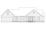 Farmhouse House Plan - Myrtle Beach 67385 - Rear Exterior