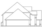 Traditional House Plan - Coleridge 67439 - Left Exterior