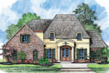 European House Plan - Georgetown 67497 - Front Exterior