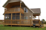 Cottage House Plan - 67543 - Rear Exterior