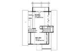 Cottage House Plan - 67543 - 2nd Floor Plan