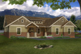 Craftsman House Plan - 67565 - Front Exterior