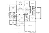 Craftsman House Plan - 67565 - 1st Floor Plan